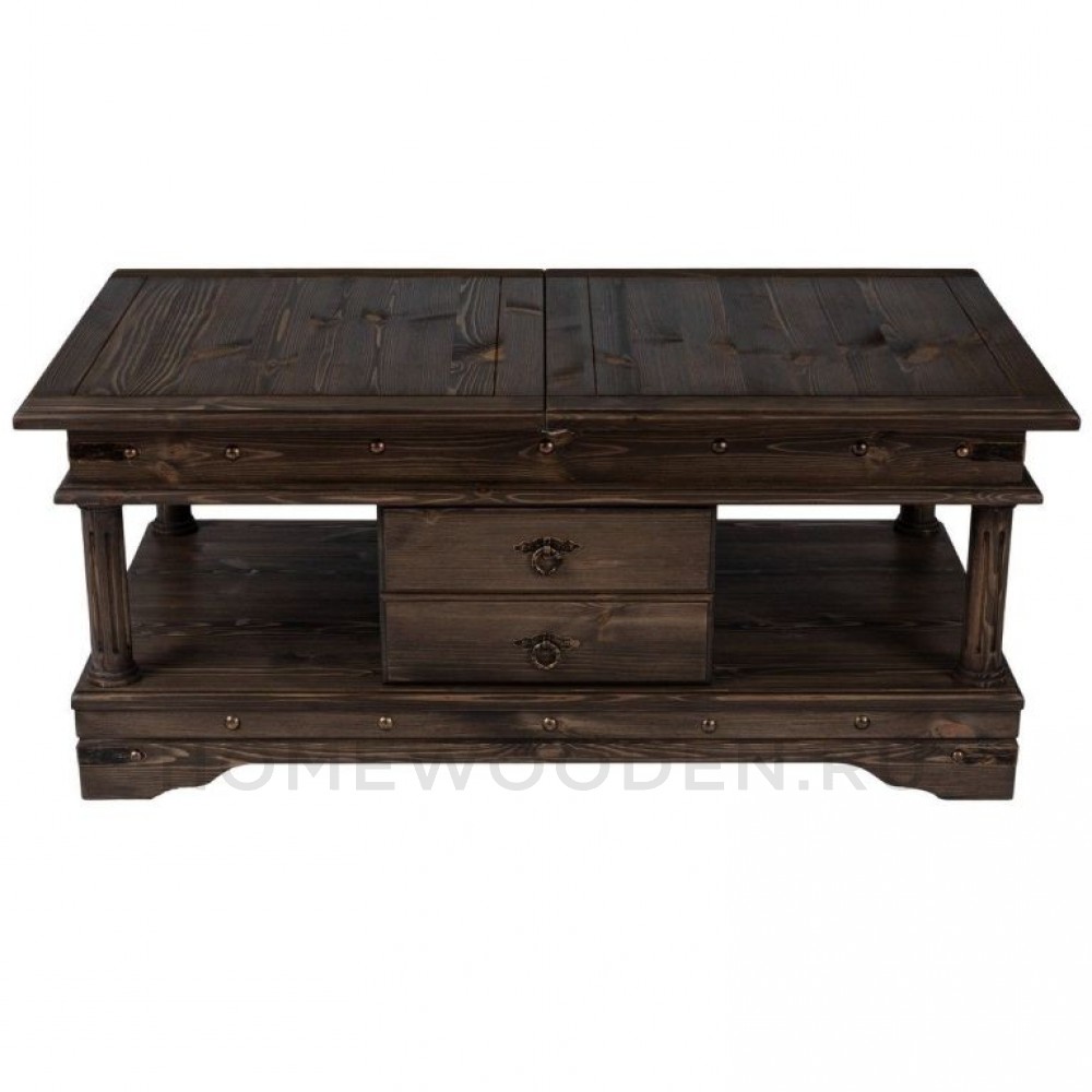 Стол журнальный Консул из массива сосны