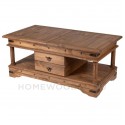 Стол журнальный Консул из массива сосны