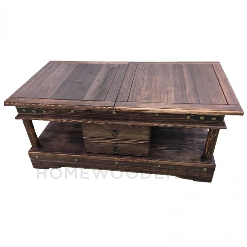 Стол журнальный Консул из массива сосны