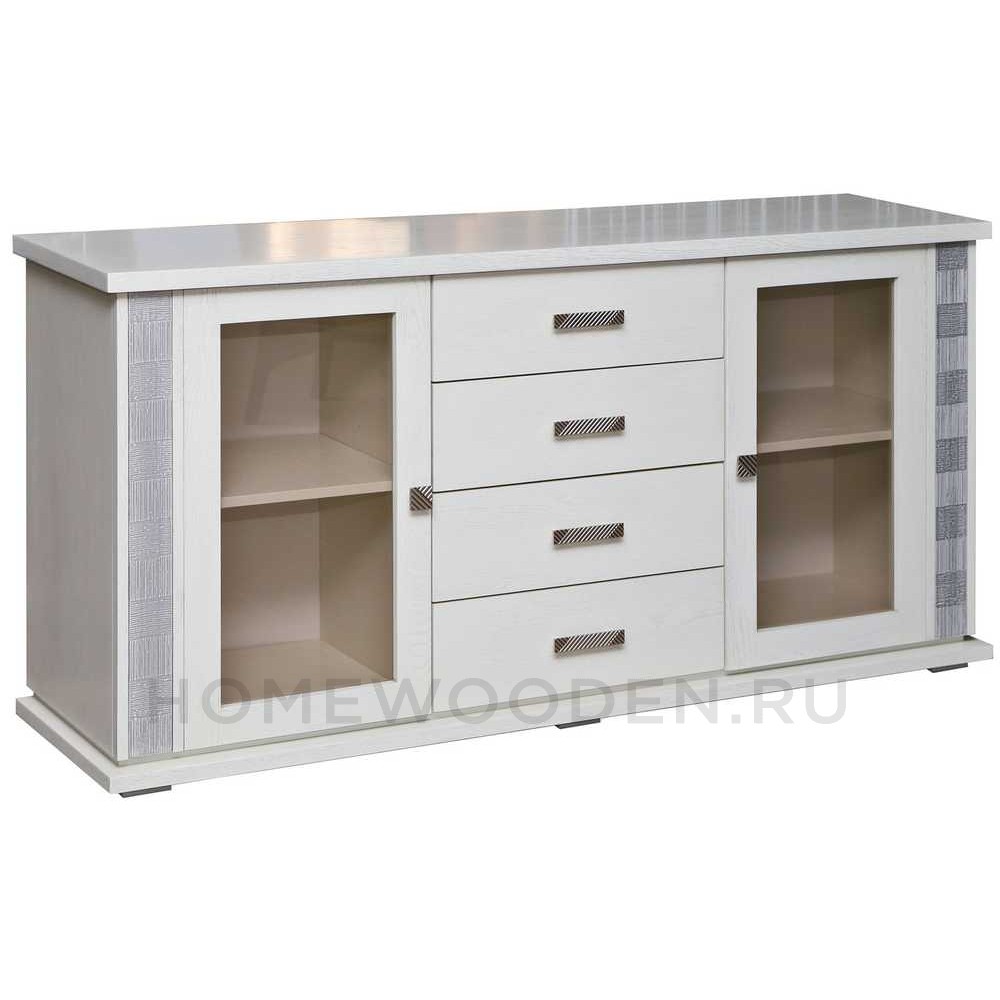 Тумба комбинированная Тунис П6.343.0.03 (П343.03Ш)