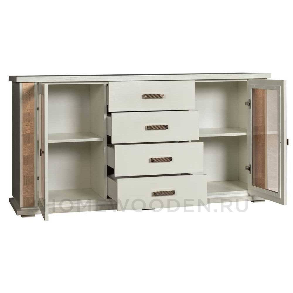 Тумба комбинированная Тунис П6.343.0.03 (П343.03Ш)