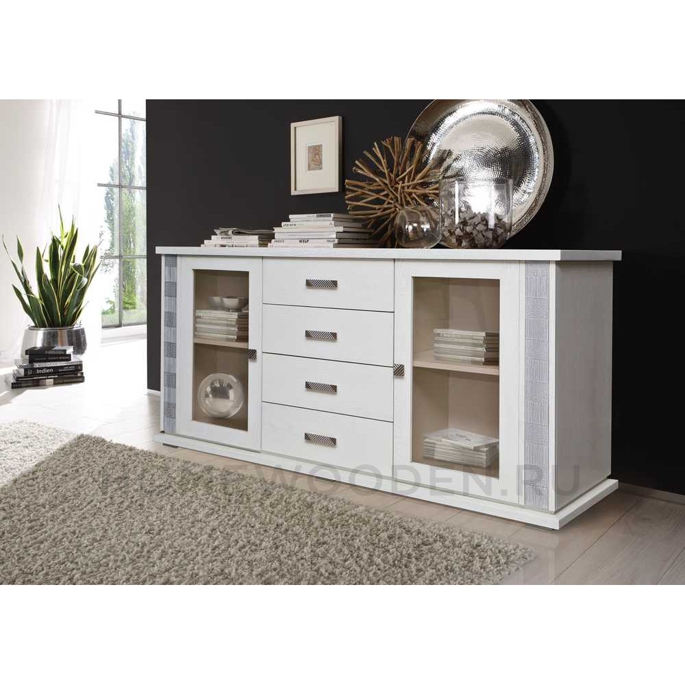 Тумба комбинированная Тунис П6.343.0.03 (П343.03Ш)