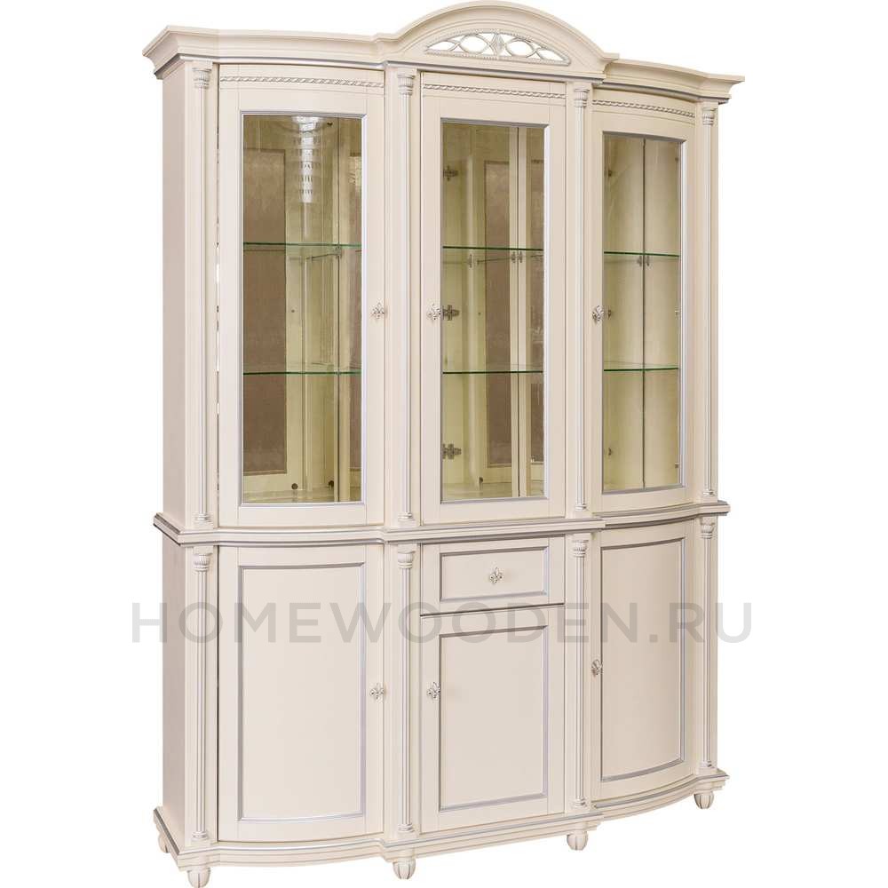 Шкаф комбинированный 3д Валенсия Классик П3.0589.0.03 (П244.11)