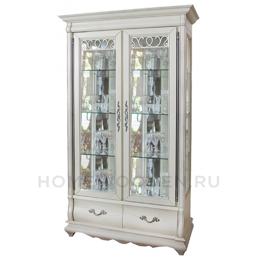 Шкаф с витриной Оскар ММ-210-02