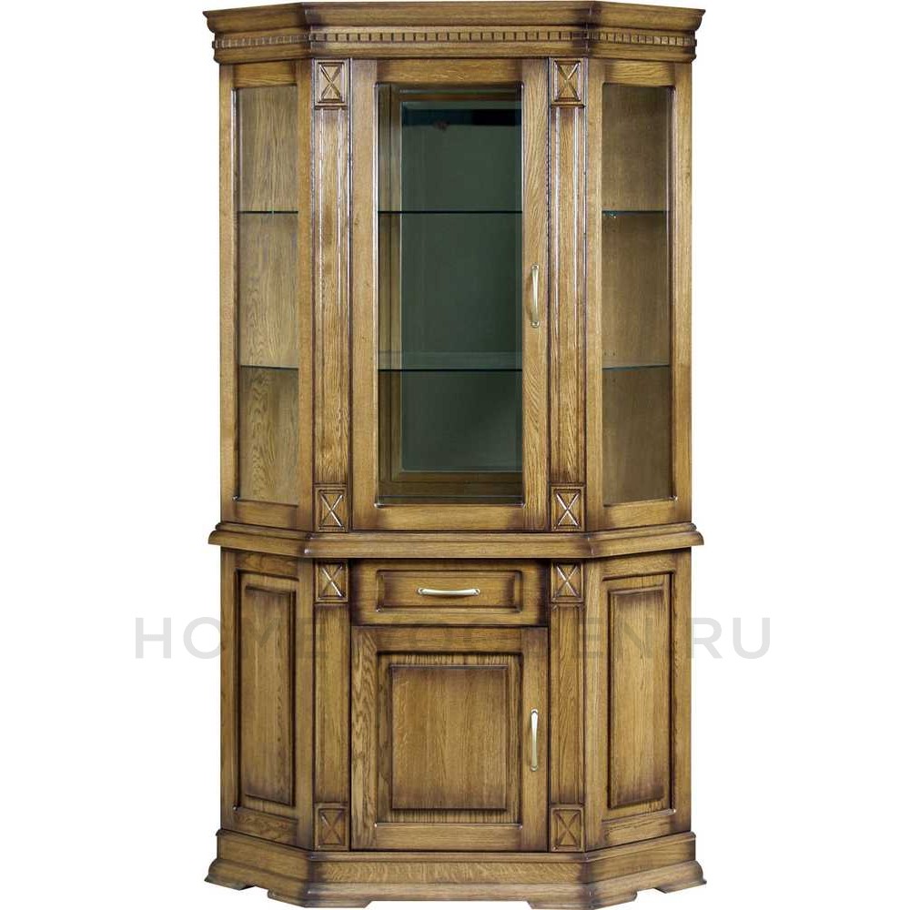 Шкаф комбинированный угловой Верди Классик П1.0487.0.18 (П487.18з)