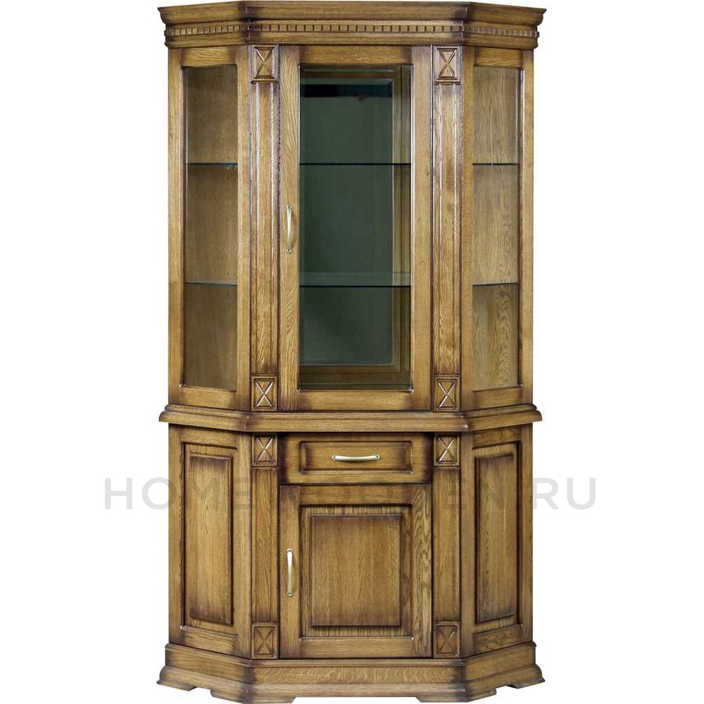 Шкаф комбинированный угловой Верди Классик П1.0487.0.18 (П487.18з)