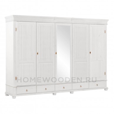 Шкаф "Хельсинки" 5SPGT-M из массива сосны