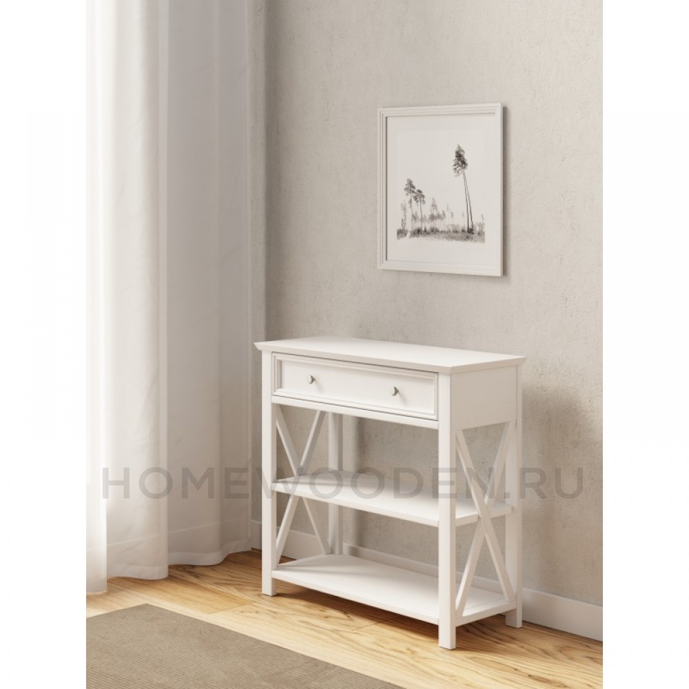 КОНСОЛЬ ФОРЕСТ БЕЛЫЙ ВОСК/АНТРАЦИТ