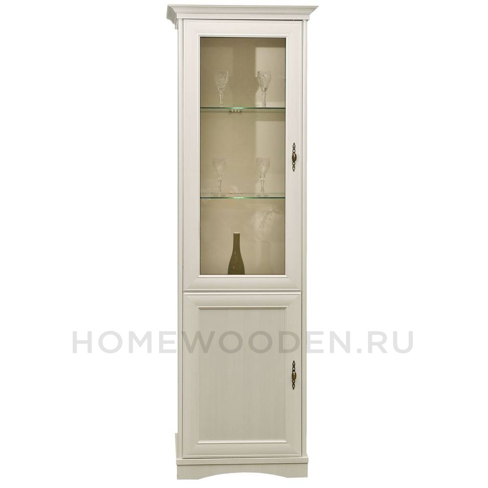 Шкаф с витриной Турин П036.12