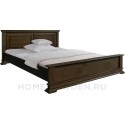 Кровать двойная Верди Классик с низким изножьем П3.0487.1.22