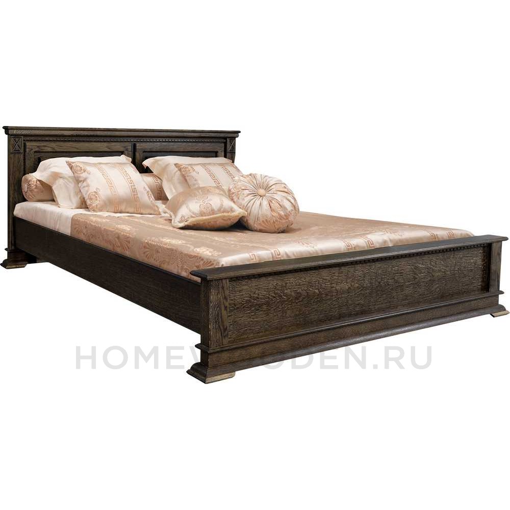 Кровать двойная Верди Классик с низким изножьем П3.0487.1.22