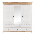 Шкаф "Хельсинки" 3SPGT из массива сосны