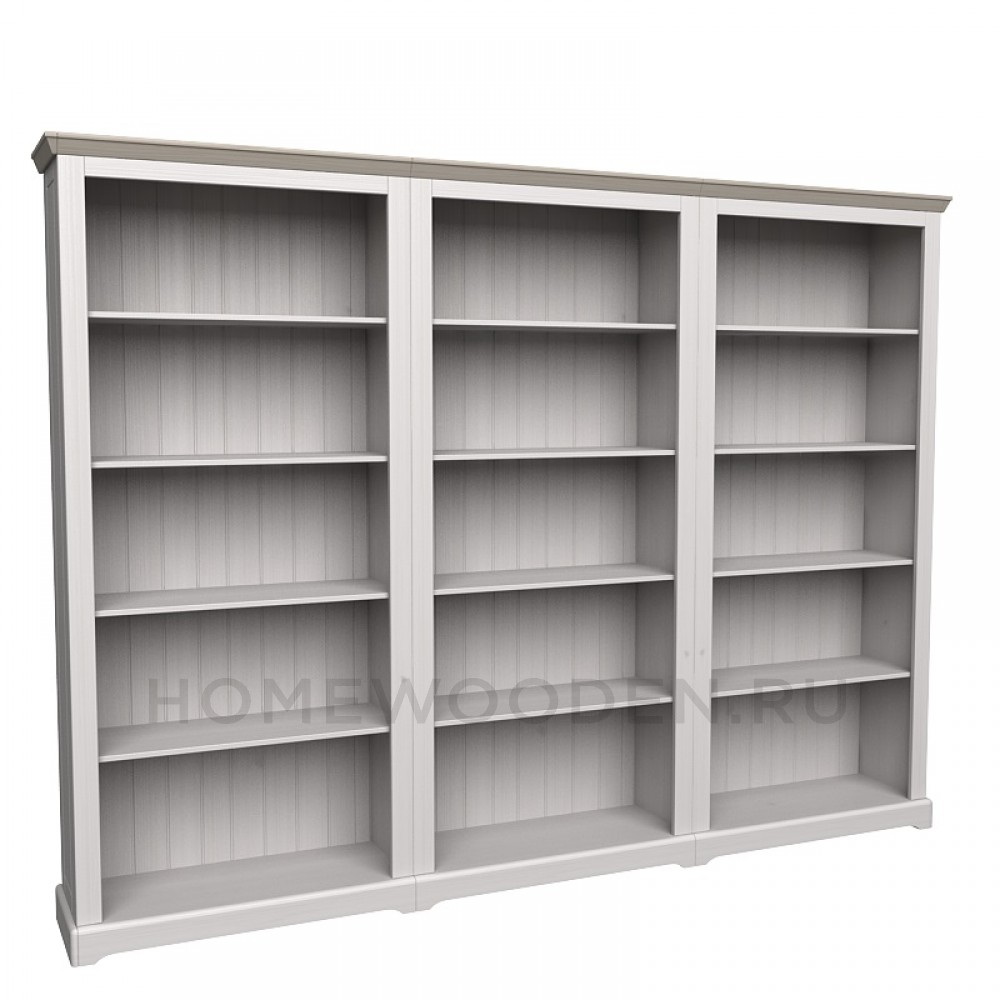 СТЕЛЛАЖ ФОРЕСТ БЕЛЫЙ ВОСК/АНТРАЦИТ