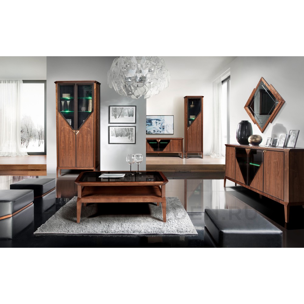 Шкаф с витриной Дельта ГМ-1472