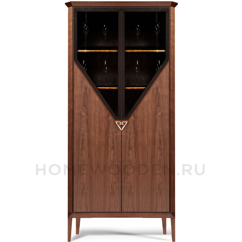 Шкаф с витриной Дельта ГМ-1472