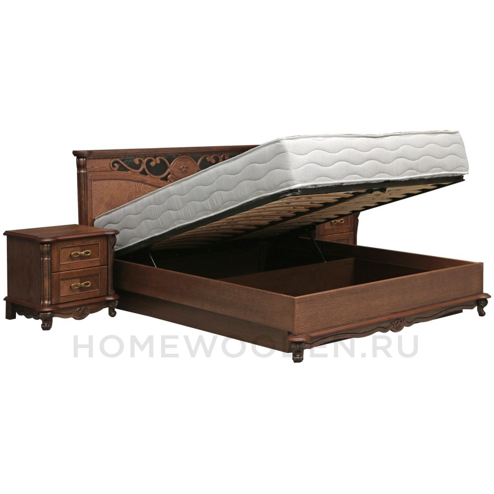 Кровать Алези 16/1 П349.16/1п с подъёмным механизмом