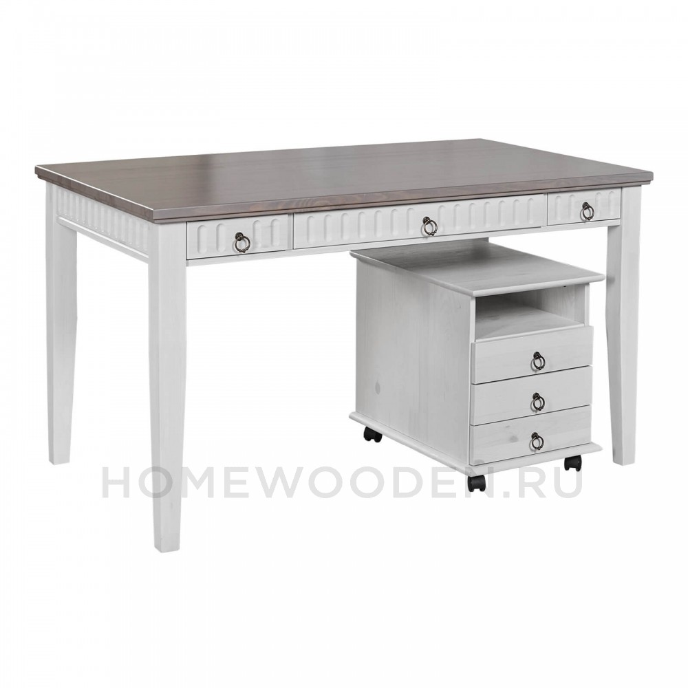 Стол письменный Хельсинки 03 из массива сосны