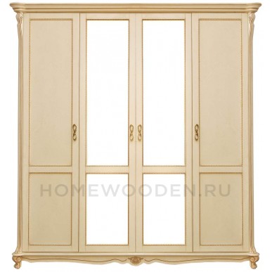 Шкаф для одежды 4д Алези П1.350.1.14 (П349.02) Шкаф для одежды 4д Алези П1.350.1.14 (П349.02)