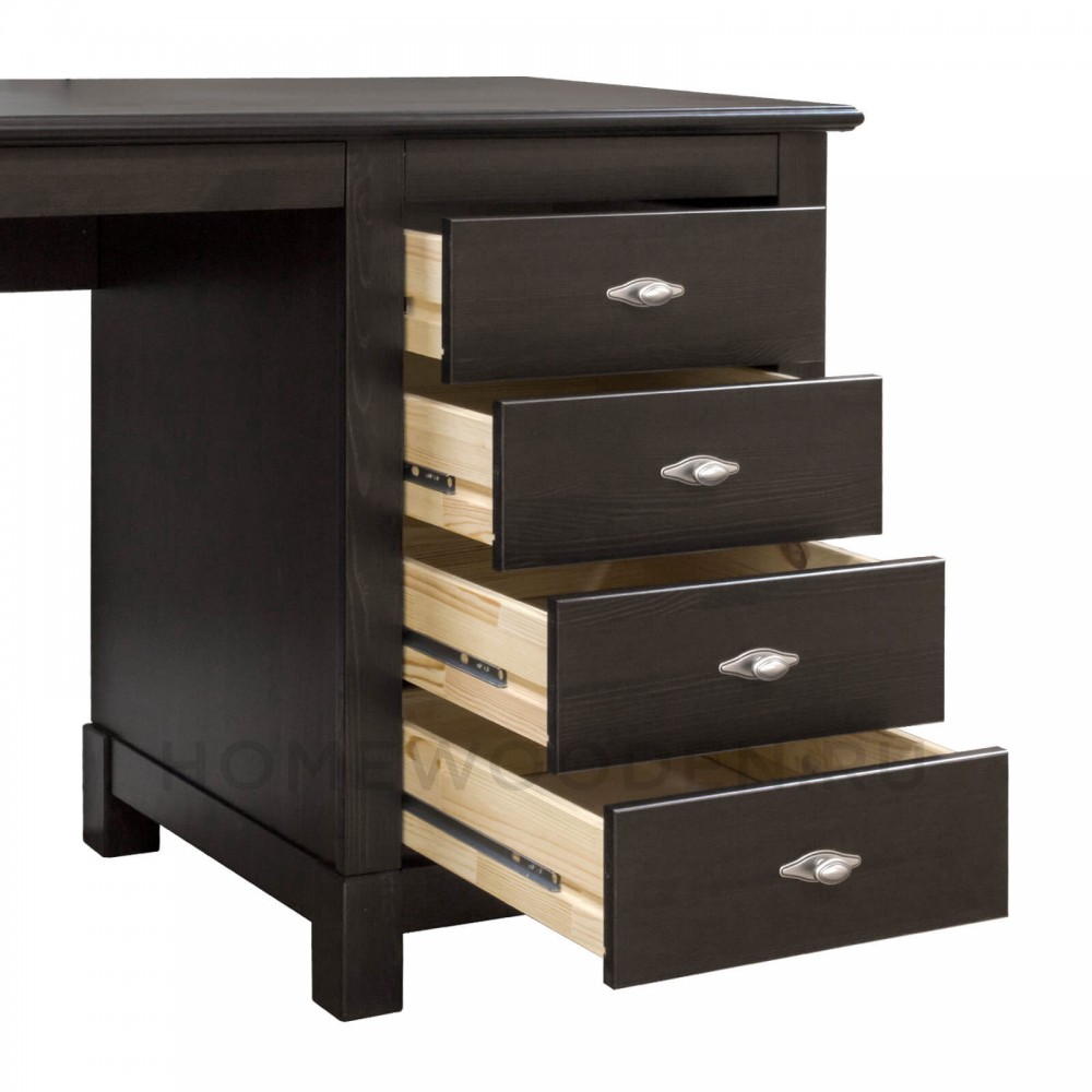 Стол письменный Рауна 04 1-тумбовый