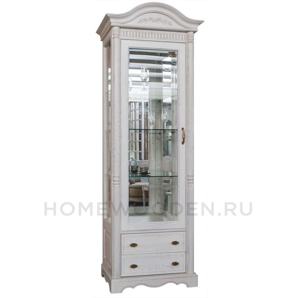 Шкаф-витрина Паола БМ2.671.0.05(2102)
