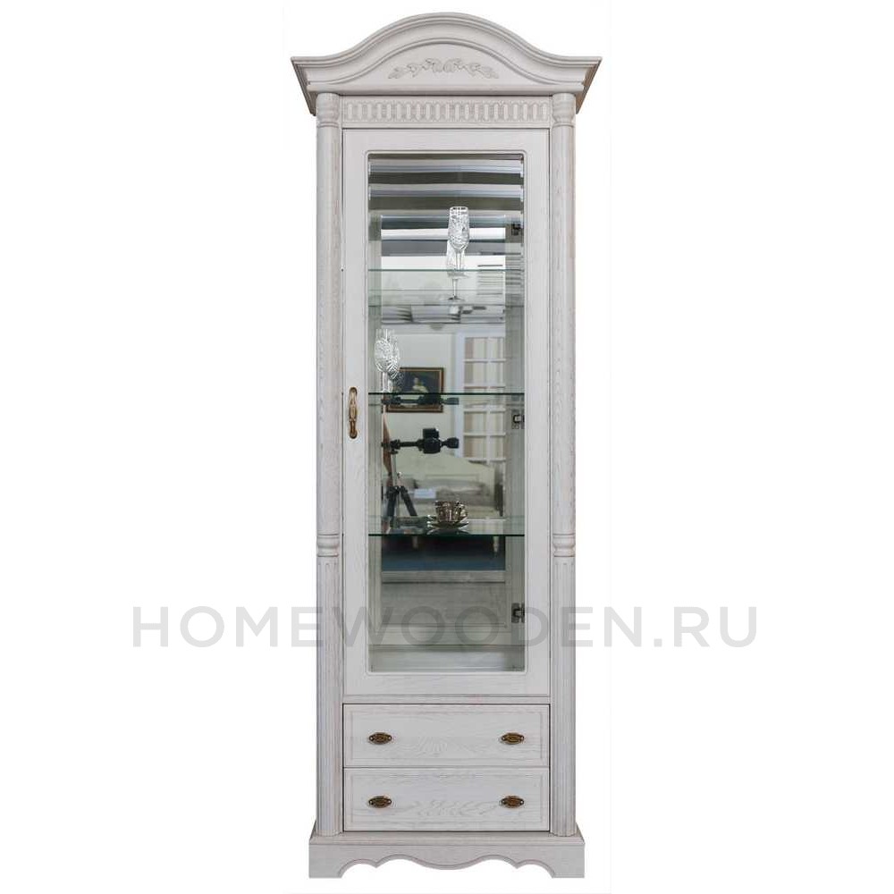 Шкаф-витрина Паола БМ2.671.0.05(2102)