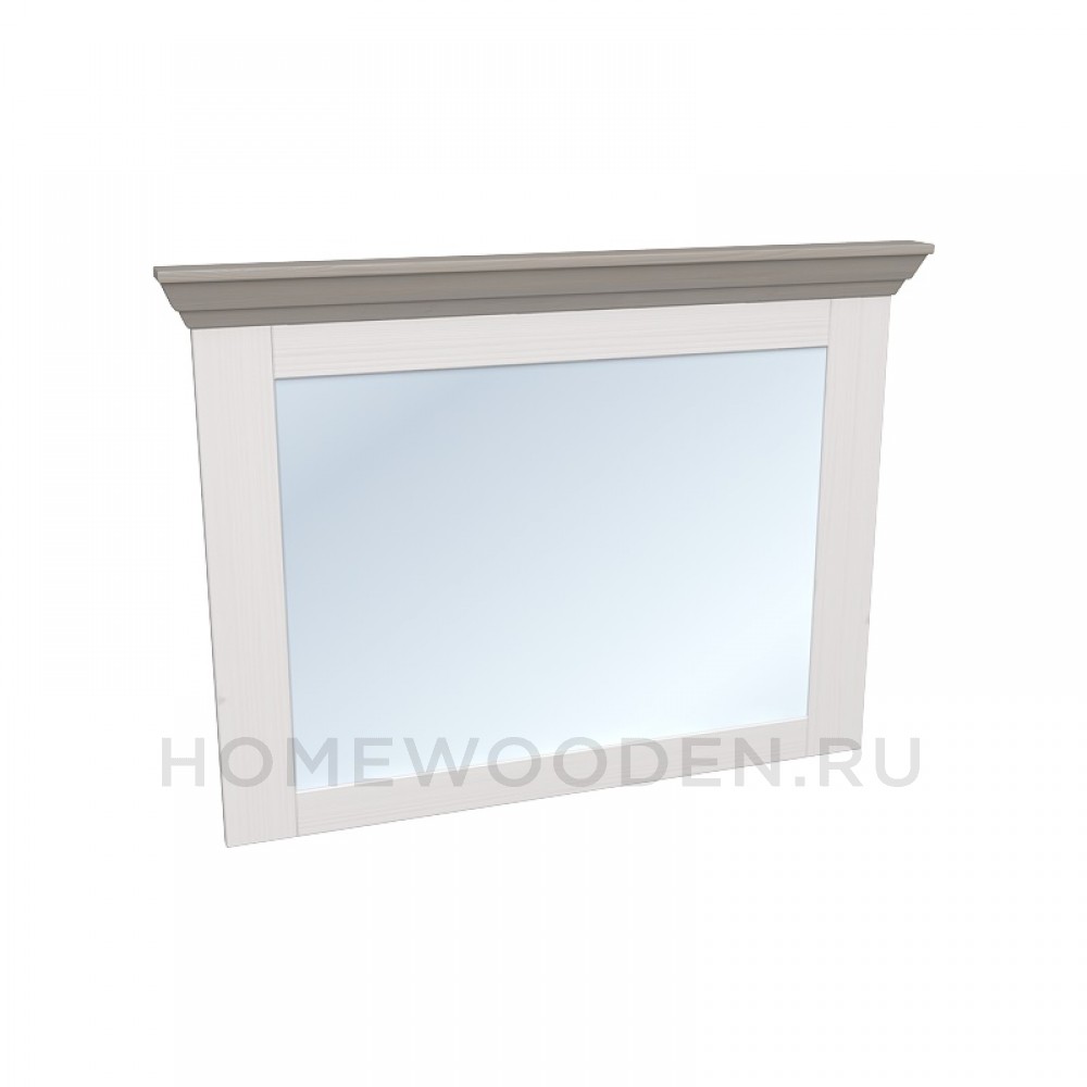 ЗЕРКАЛО ФОРЕСТ БЕЛЫЙ ВОСК/АНТРАЦИТ