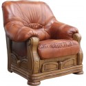 Кресло кожаное Престиж