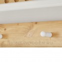 Полка настенная Хельсинки из массива сосны