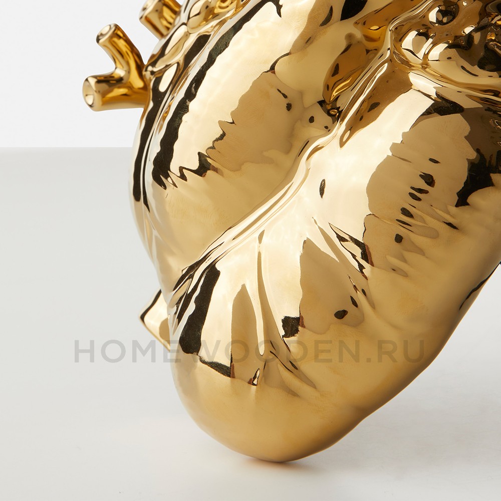 Ваза Seletti Love in Bloom Gold