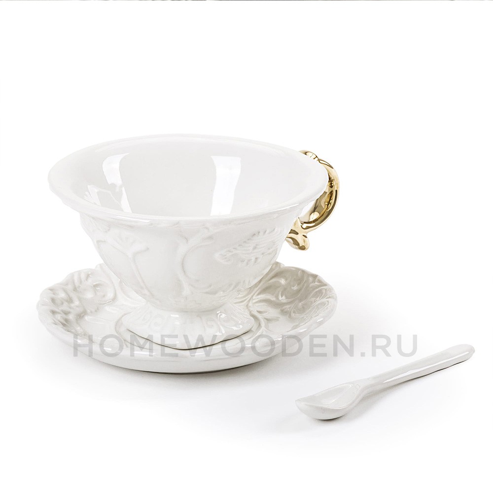 Чайная пара Seletti I-Tea Gold