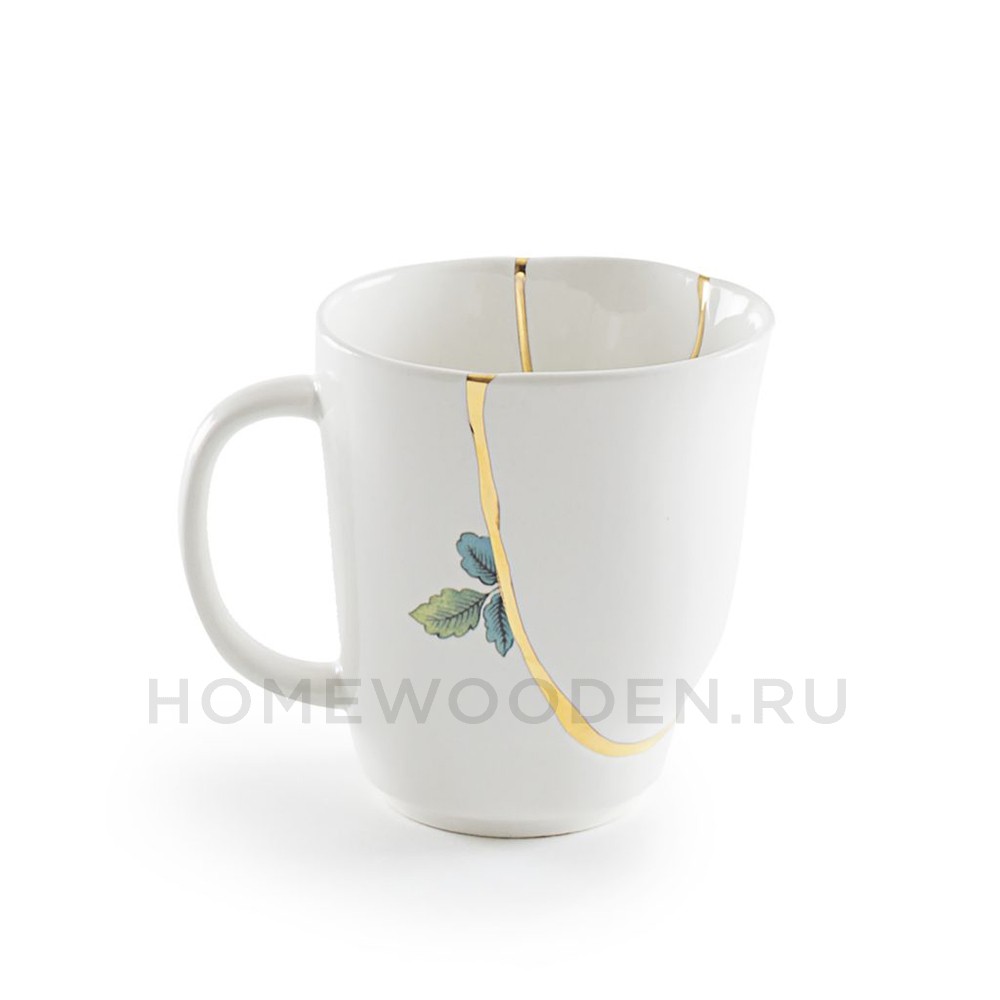 Кружка Seletti Kintsugi фарфор 09651