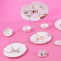 Десертная тарелка Seletti Kintsugi фарфор 09601