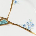 Десертная тарелка Seletti Kintsugi фарфор 09603