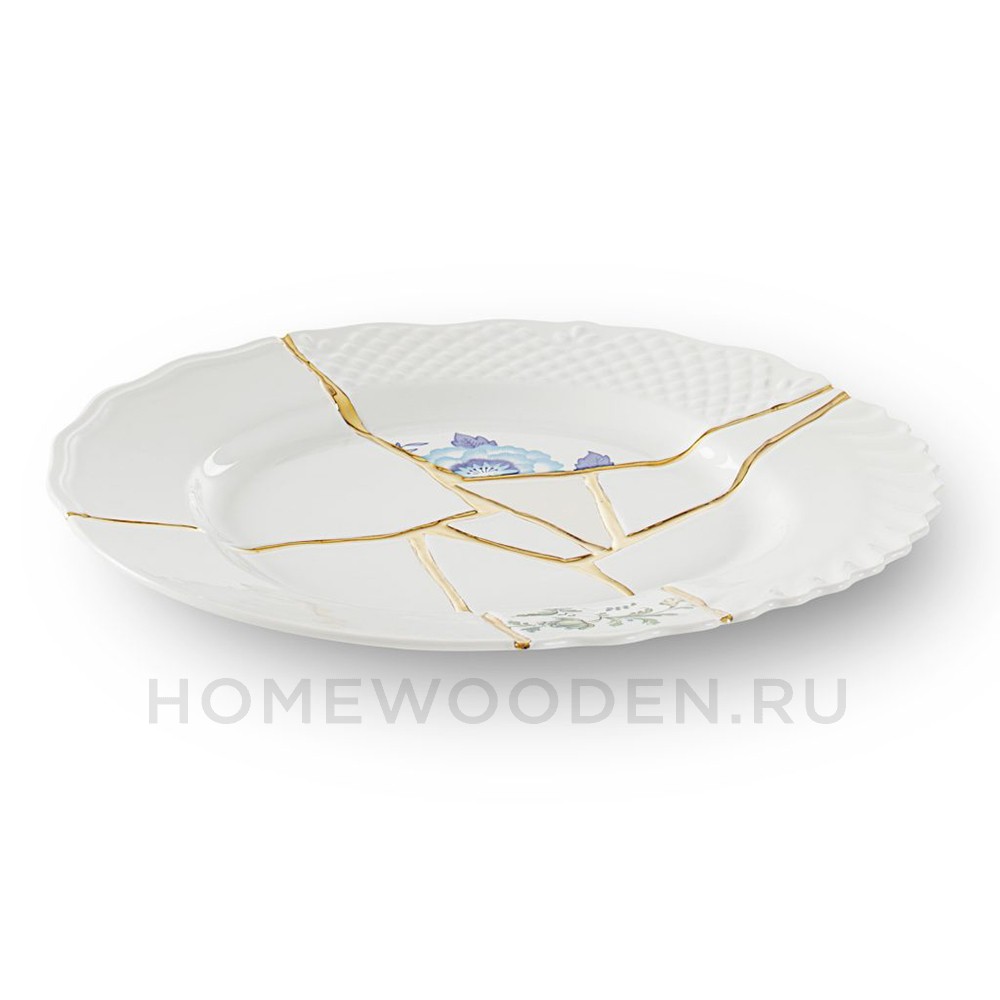 Тарелка Seletti Kintsugi фарфор 09613