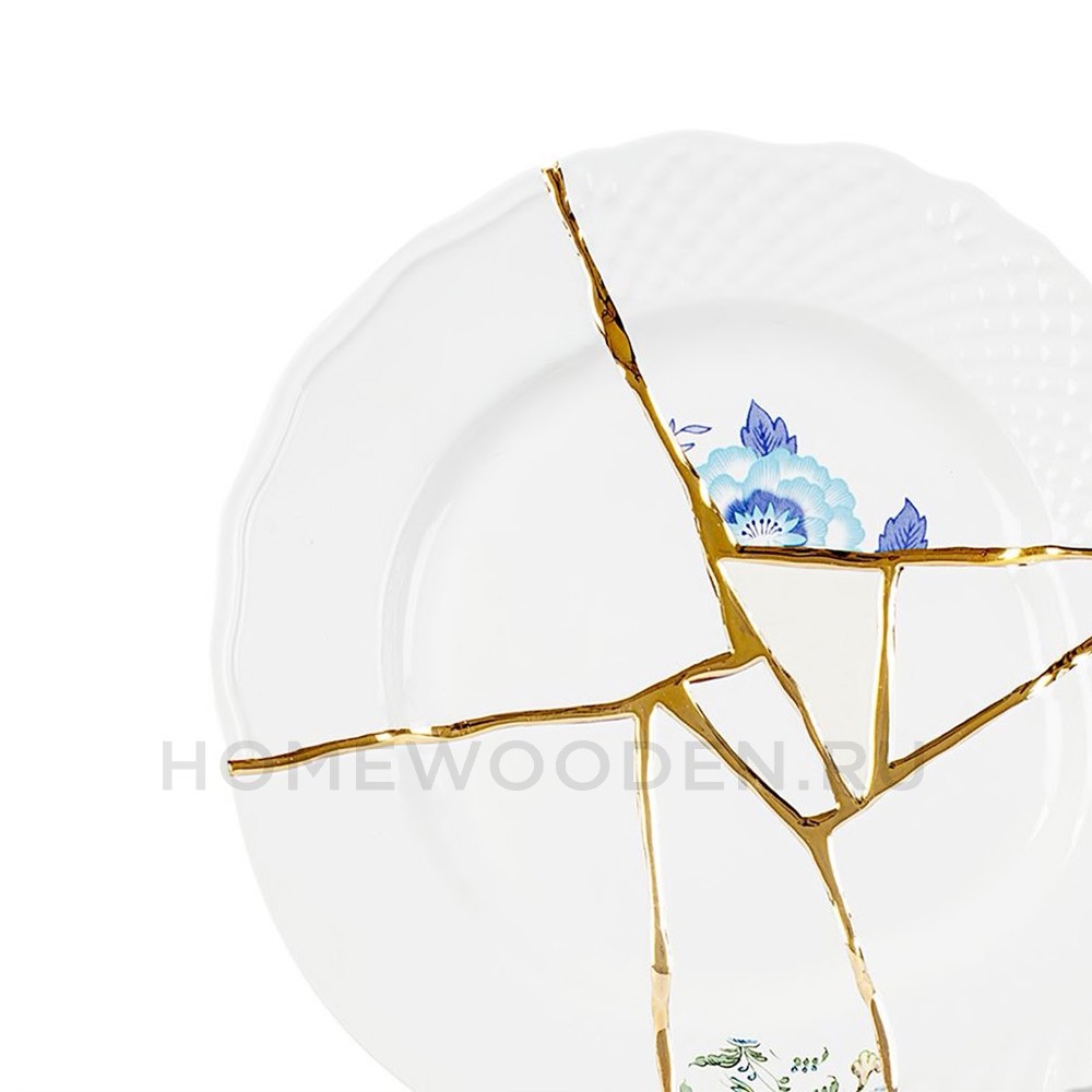 Тарелка Seletti Kintsugi фарфор 09613
