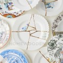 Тарелка Seletti Kintsugi фарфор 09613