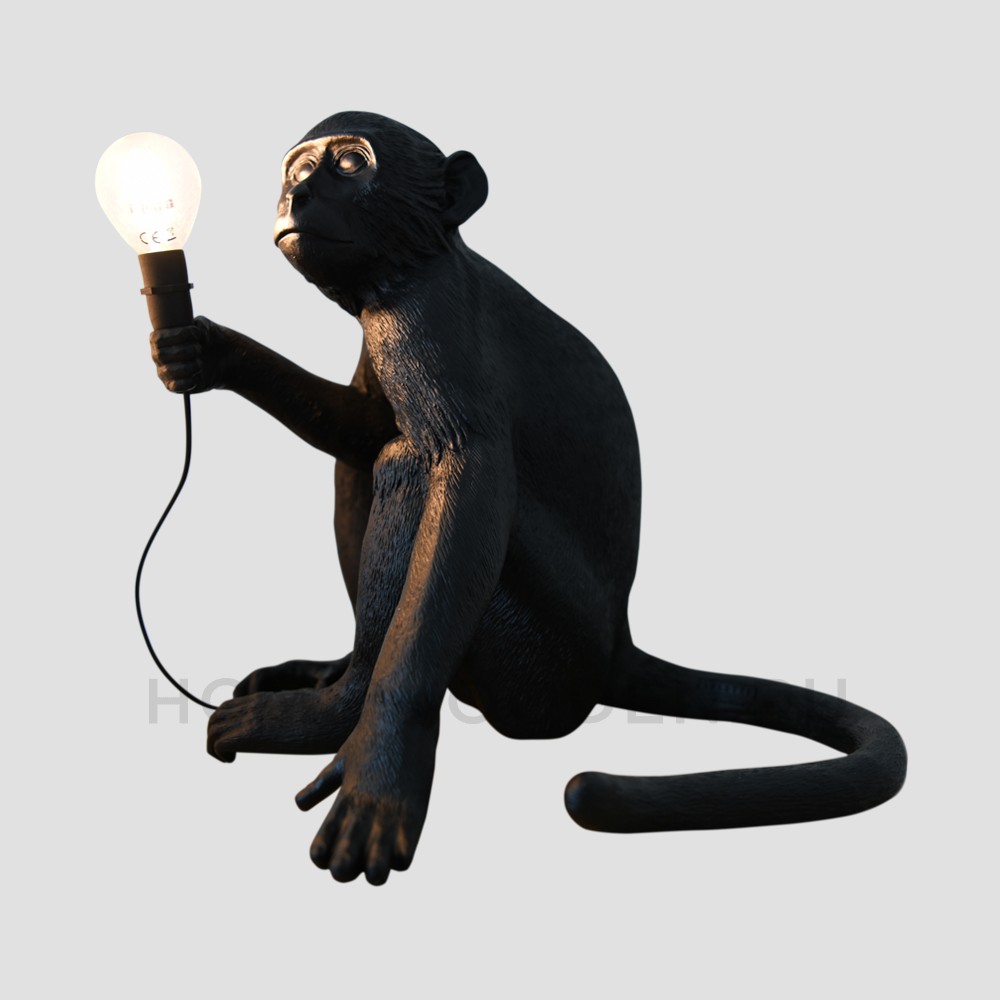 Настольная лампа Seletti Monkey Lamp Sitting