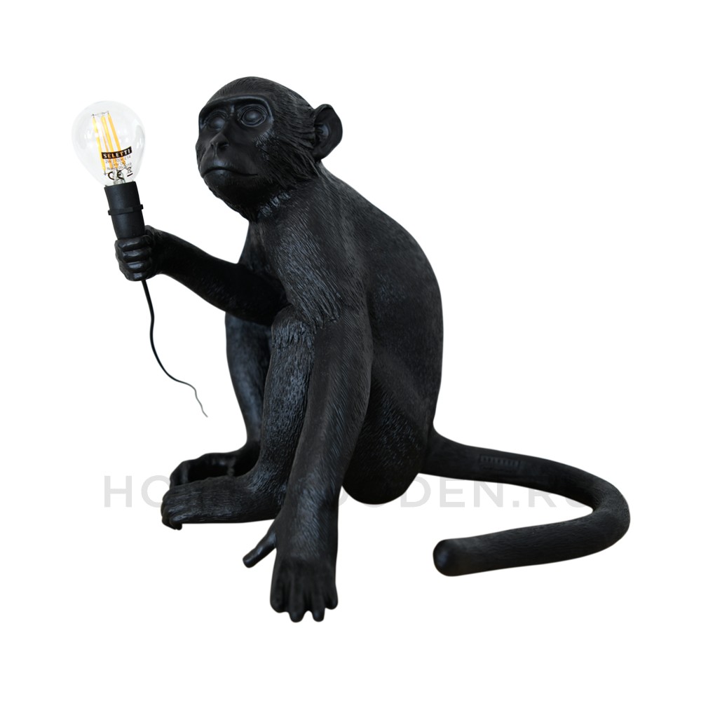 Настольная лампа Seletti Monkey Lamp Sitting