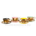 Набор Pols Potten Tea set legacy gold