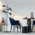 Ваза Pols Potten Lobby smoke gold S