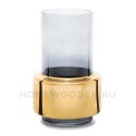 Ваза Pols Potten Lobby smoke gold S