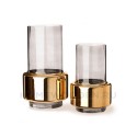 Ваза Pols Potten Lobby smoke gold M
