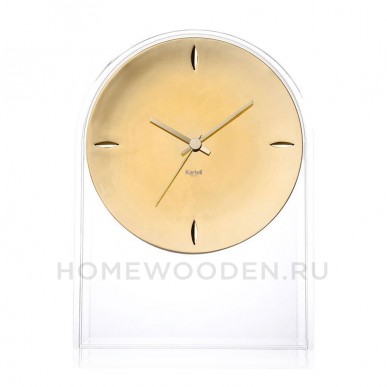 Часы Kartell Air Du Temps Cristallo/Oro Часы Kartell Air Du Temps Cristallo/Oro