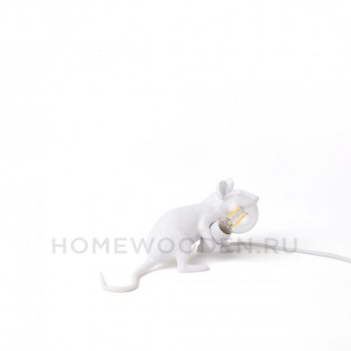 Настольная лампа Seletti Mouse Lamp Lyie Down 