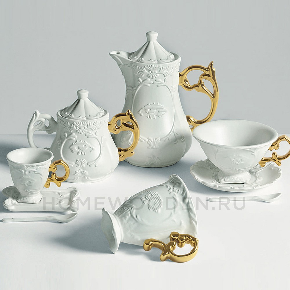 Кофейная пара Seletti I-Coffee Gold