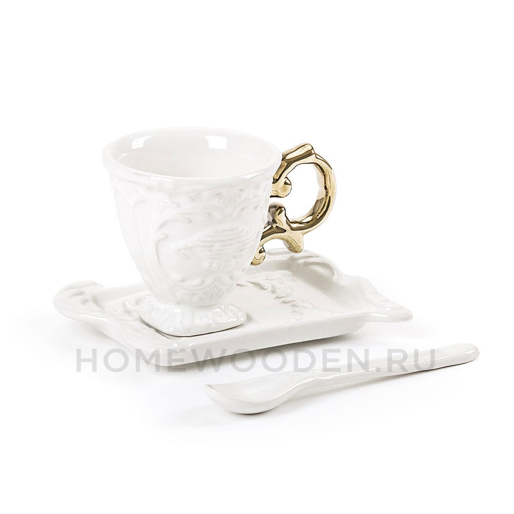 Кофейная пара Seletti I-Coffee Gold