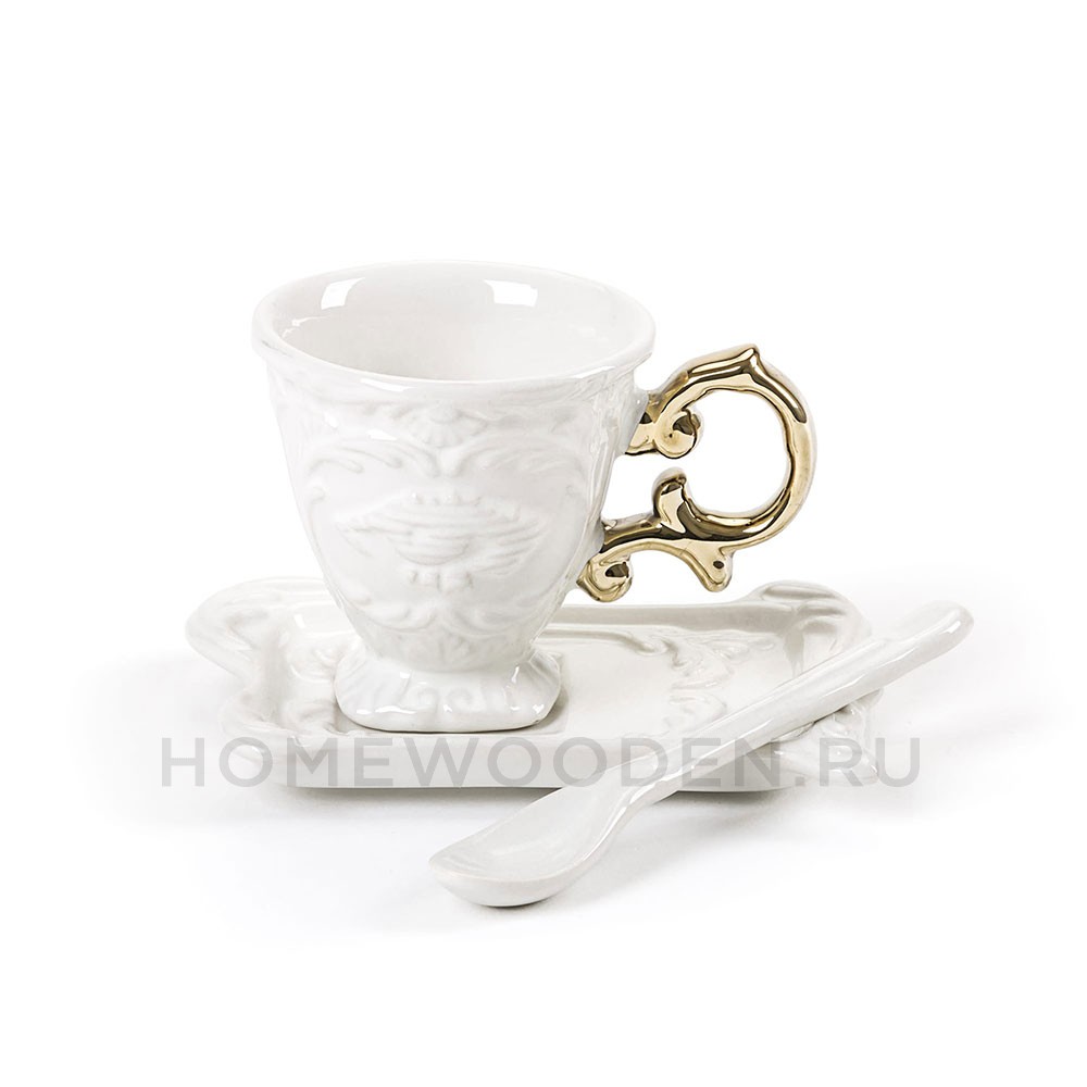 Кофейная пара Seletti I-Coffee Gold