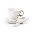 Кофейная пара Seletti I-Coffee Gold