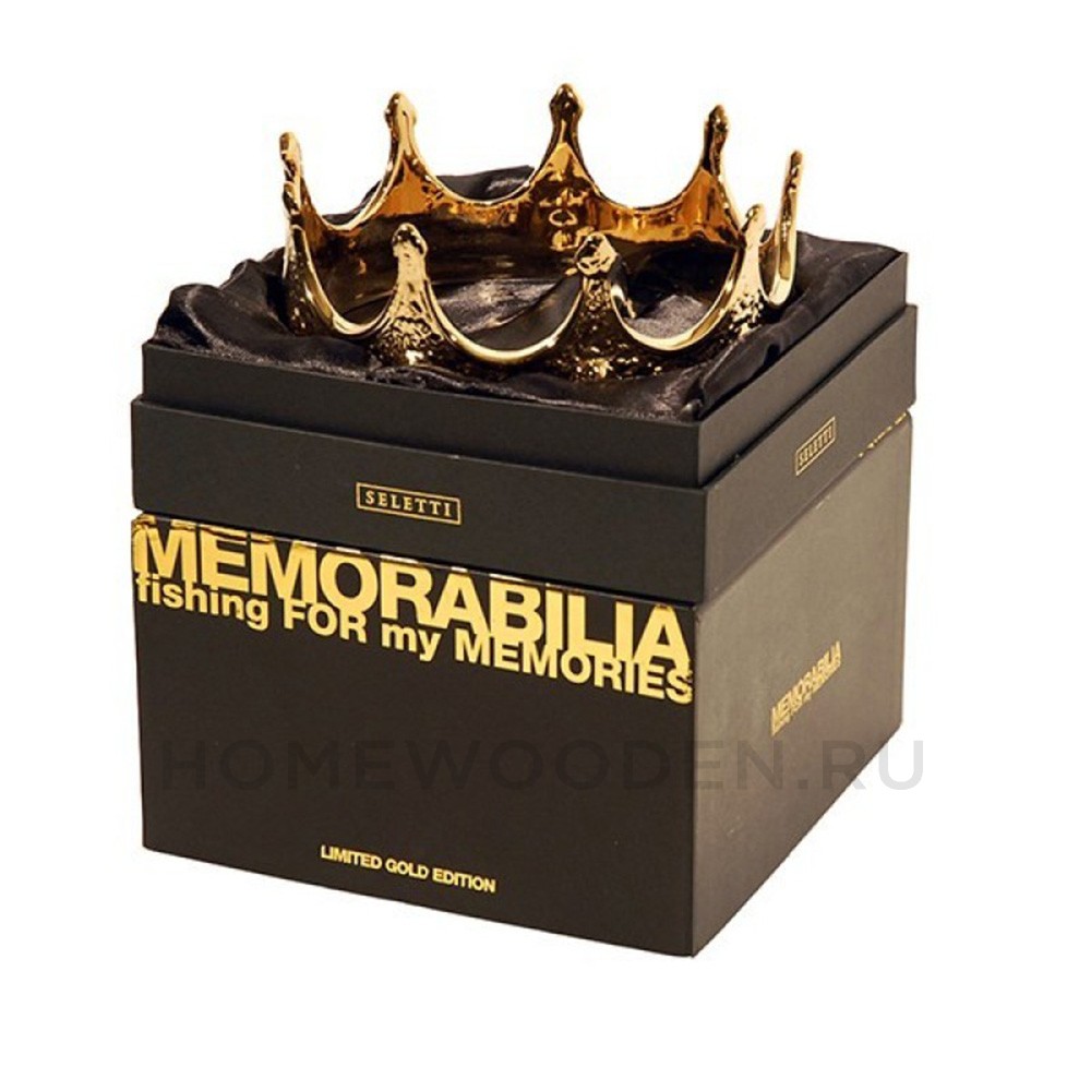 Аксессуар Seletti My Crown oro