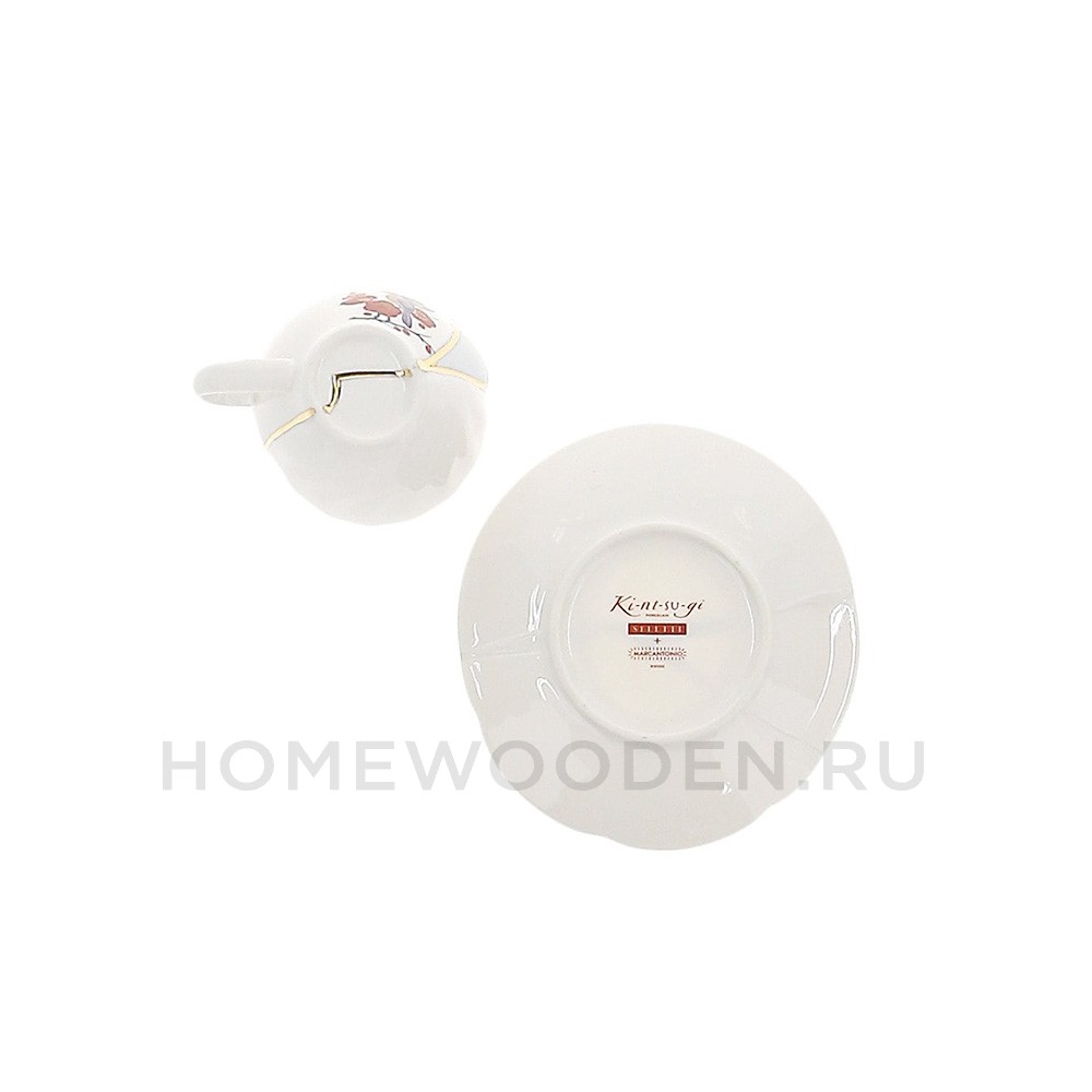 Кофейная пара Seletti Kintsugi фарфор 09642